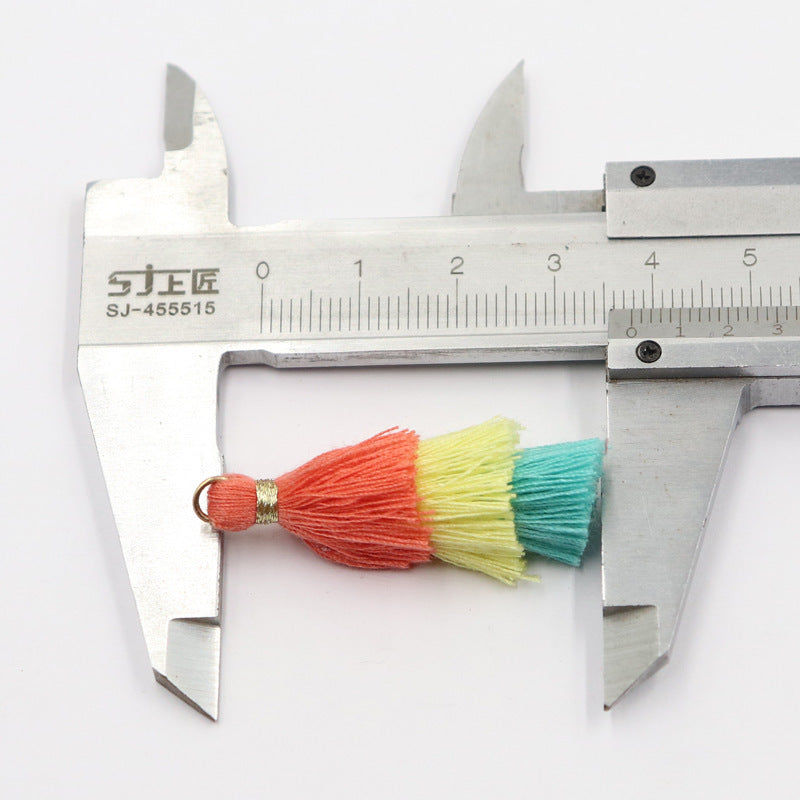 Wholesale 100PCS Tassel Handmade Diy Keychain